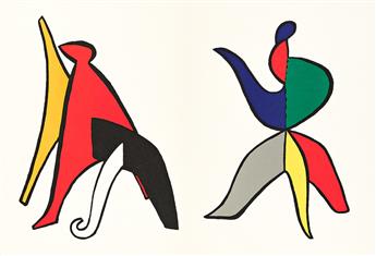 ALEXANDER CALDER Derrière le Miroir: Stabiles.